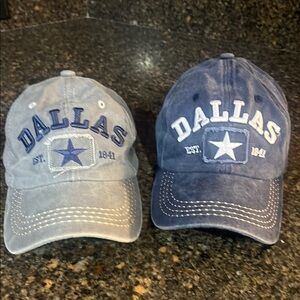 Dallas Cowboys  Caps in Blue and Gray
